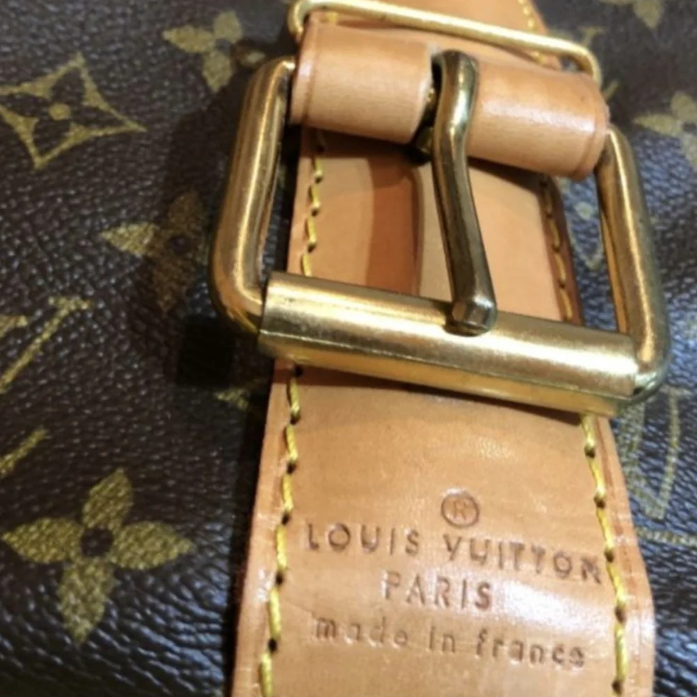Louis VuittonVintage Luxury Brown and Tan Monogram Logo Large Travel Bag